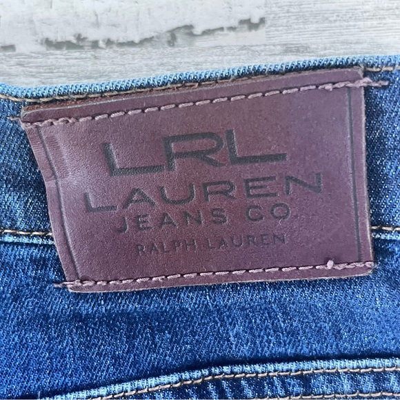 Lauren Ralph Lauren Women’s Size 14…34X31 Blue Denim Flare Leg Jeans - Picture 7 of 9